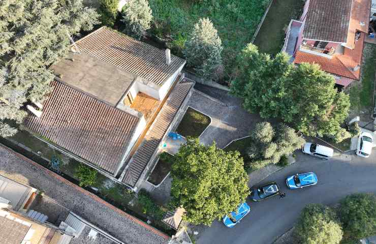 la villa sequestrata al clon