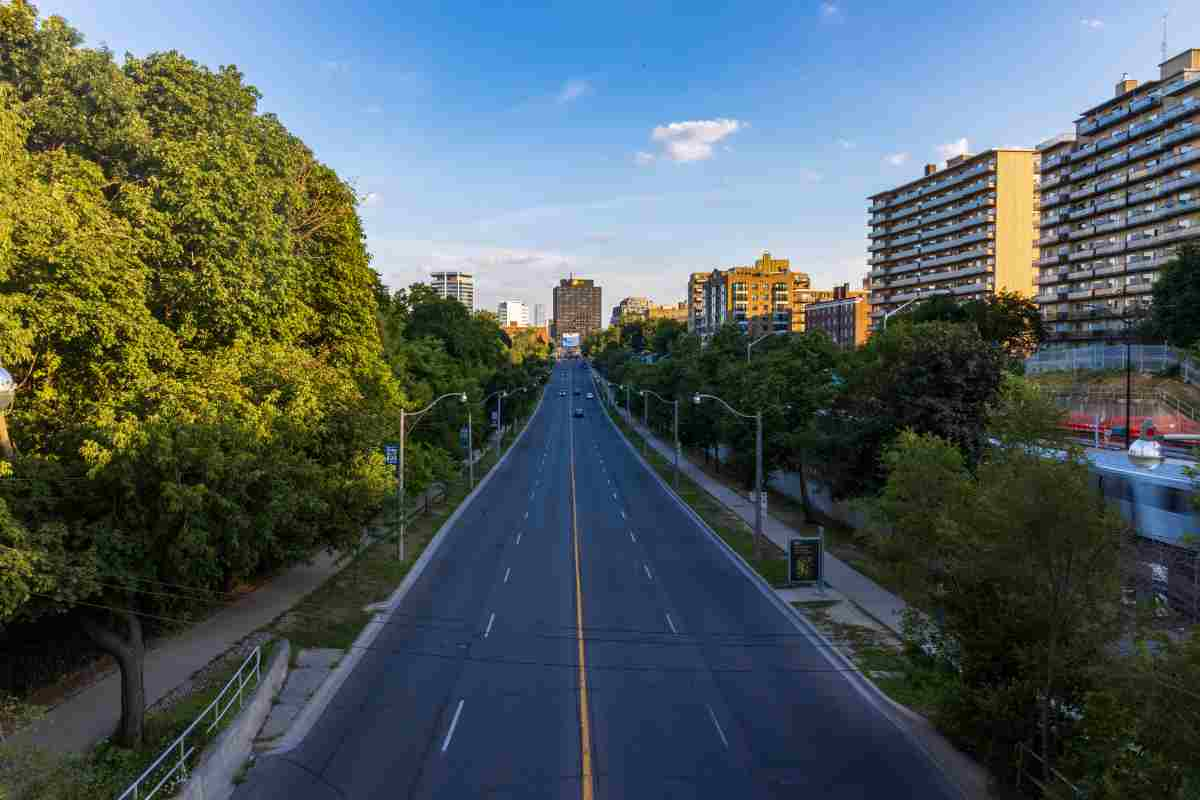 Yonge Street in Canada