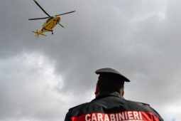 Incidente Carabinieri elisoccorso