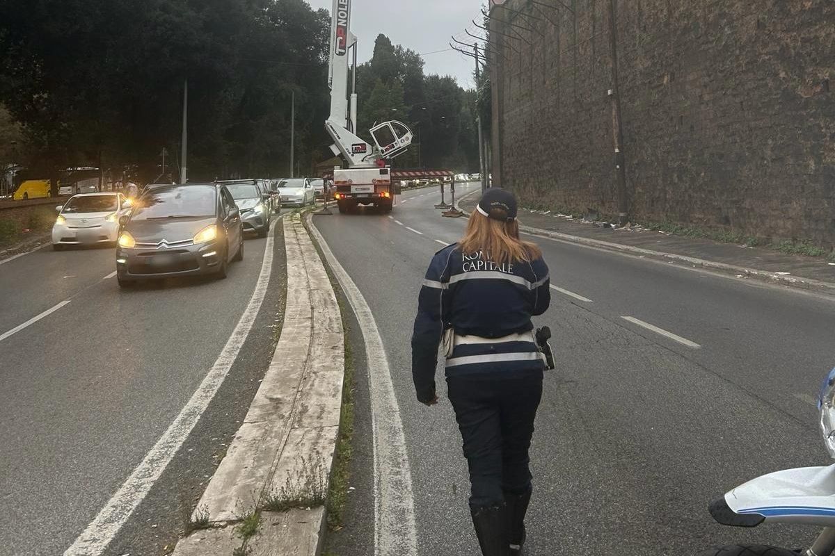 Roma crollo