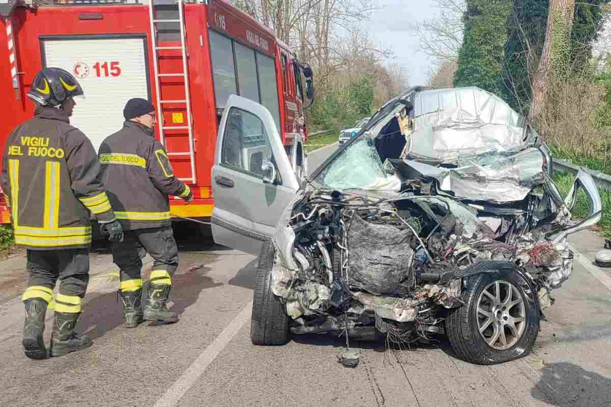 Incidente mortale Pontina Vecchia Ardea