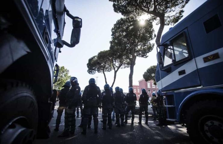 Polizia stadio olimpico