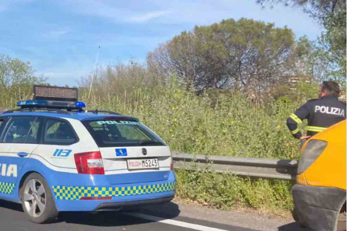 Polizia Stradale incidente