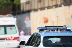 spari a roma polizia ambulanza