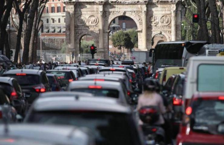 Traffico a Roma