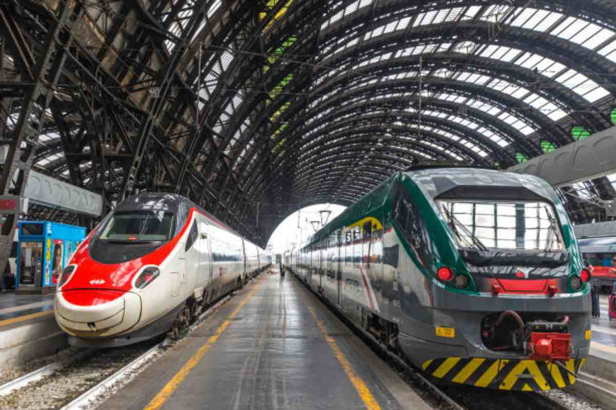 Lavori sulla linea ferroviaria Firenze - Roma