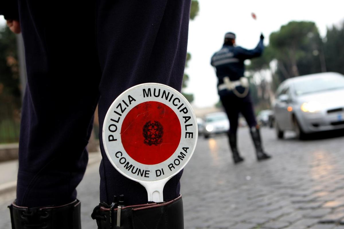 polizia municipale di Roma Capitale