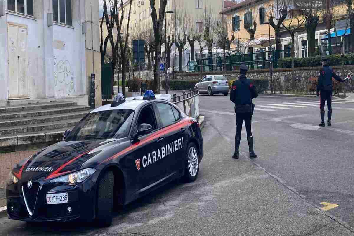 Carabinieri a Colleferro