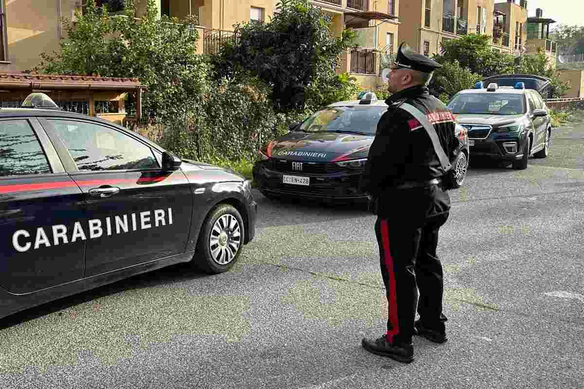 Carabinieri a Ponte di Nona