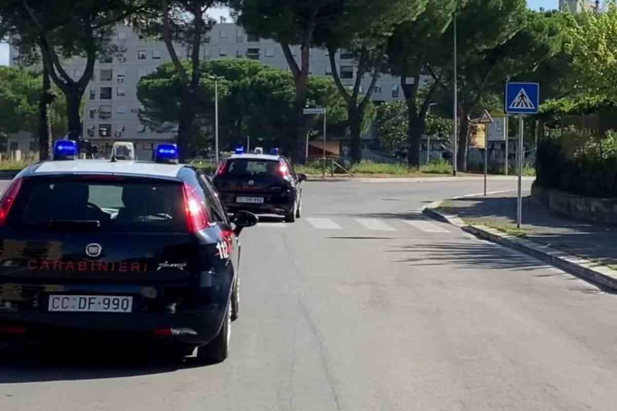 Carabinieri a Rocca Cencia