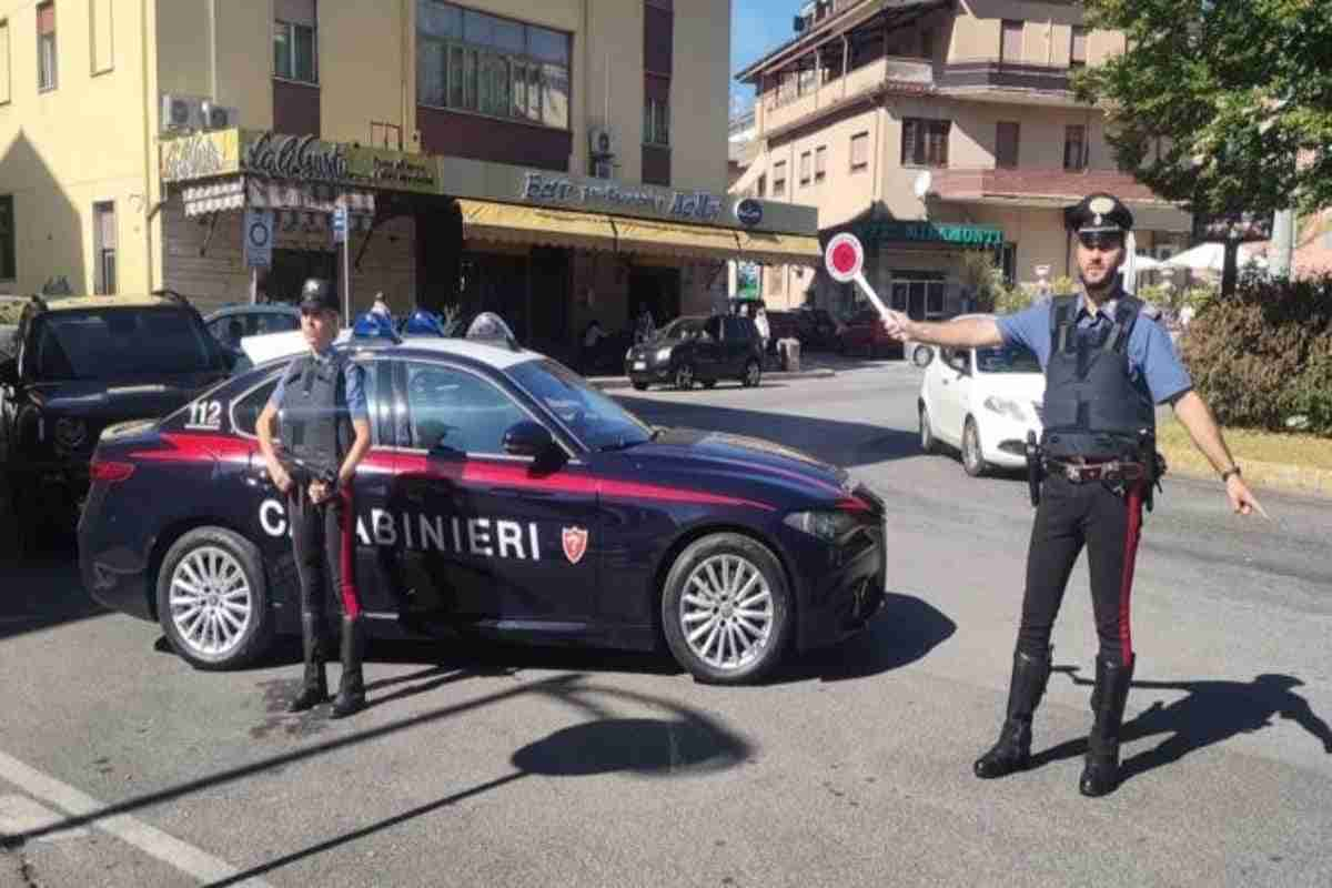 Carabinieri a Colleferro