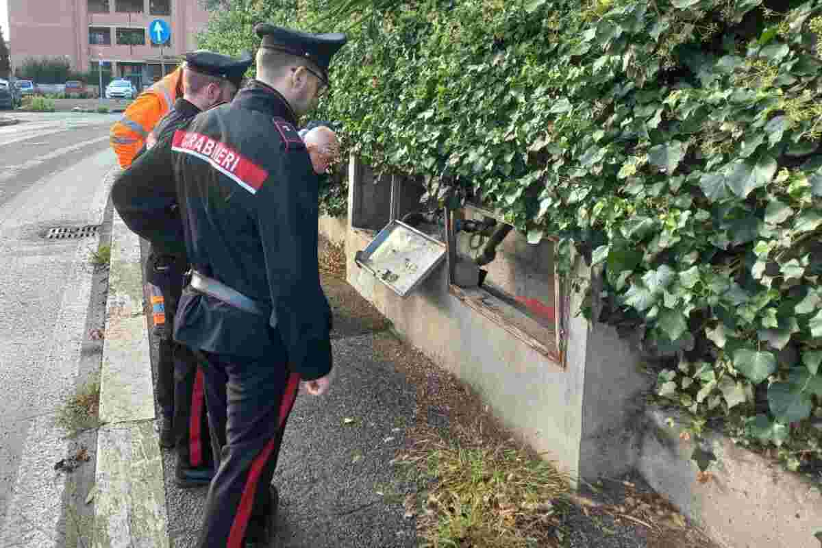 Carabinieri a Guidonia