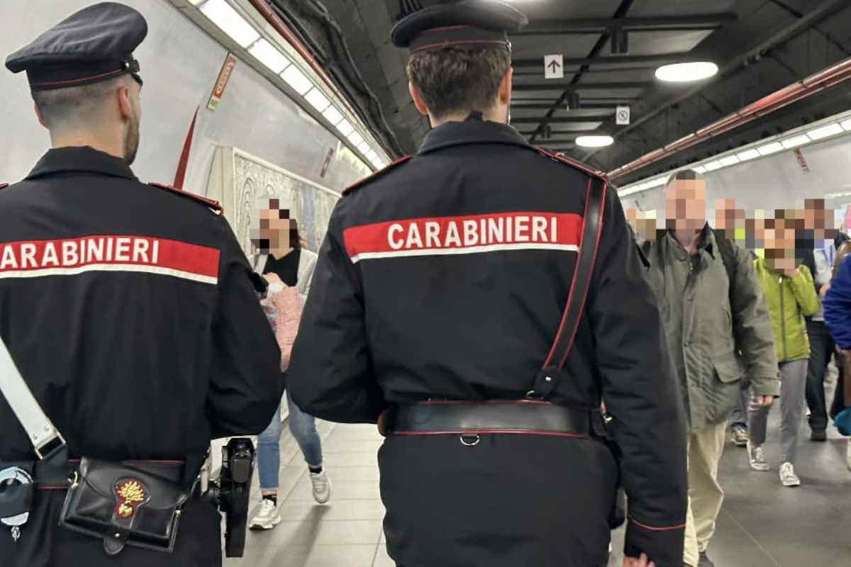 Furti nella metro a Roma controlli dei Carabinieri