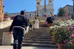 Controlli p.zza Spagna Polizia Locale archivio