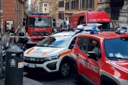 Hotel barberini evacuato