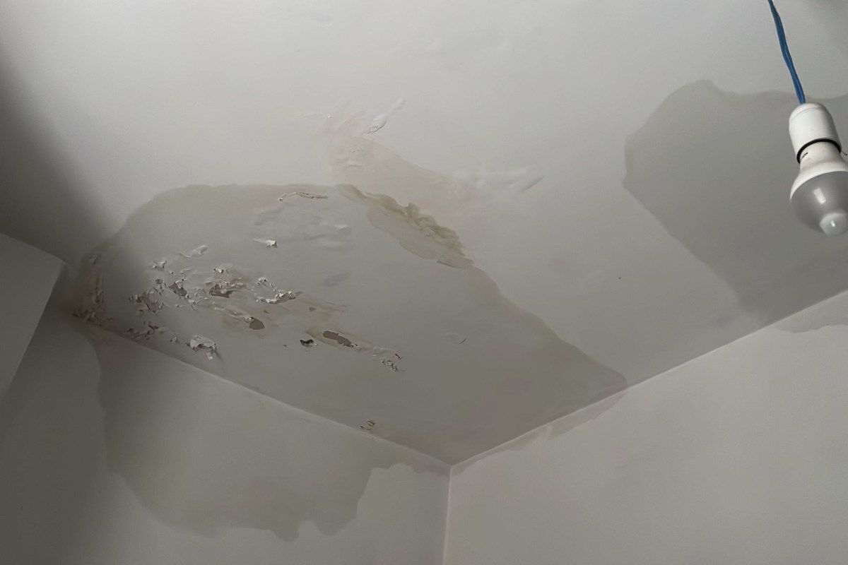 Infiltrazione acqua roma alloggio ERP 2