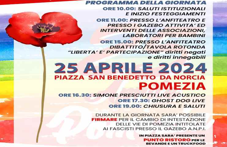Festa liberazione Pomezia