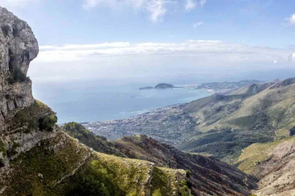 Vista dal Parco dei Monti Aurunci