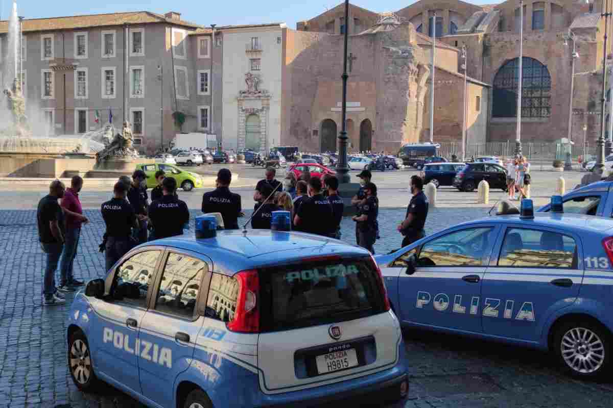 Polizia a Roma