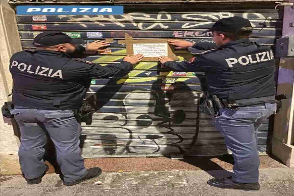 Polizia a San Lorenzo