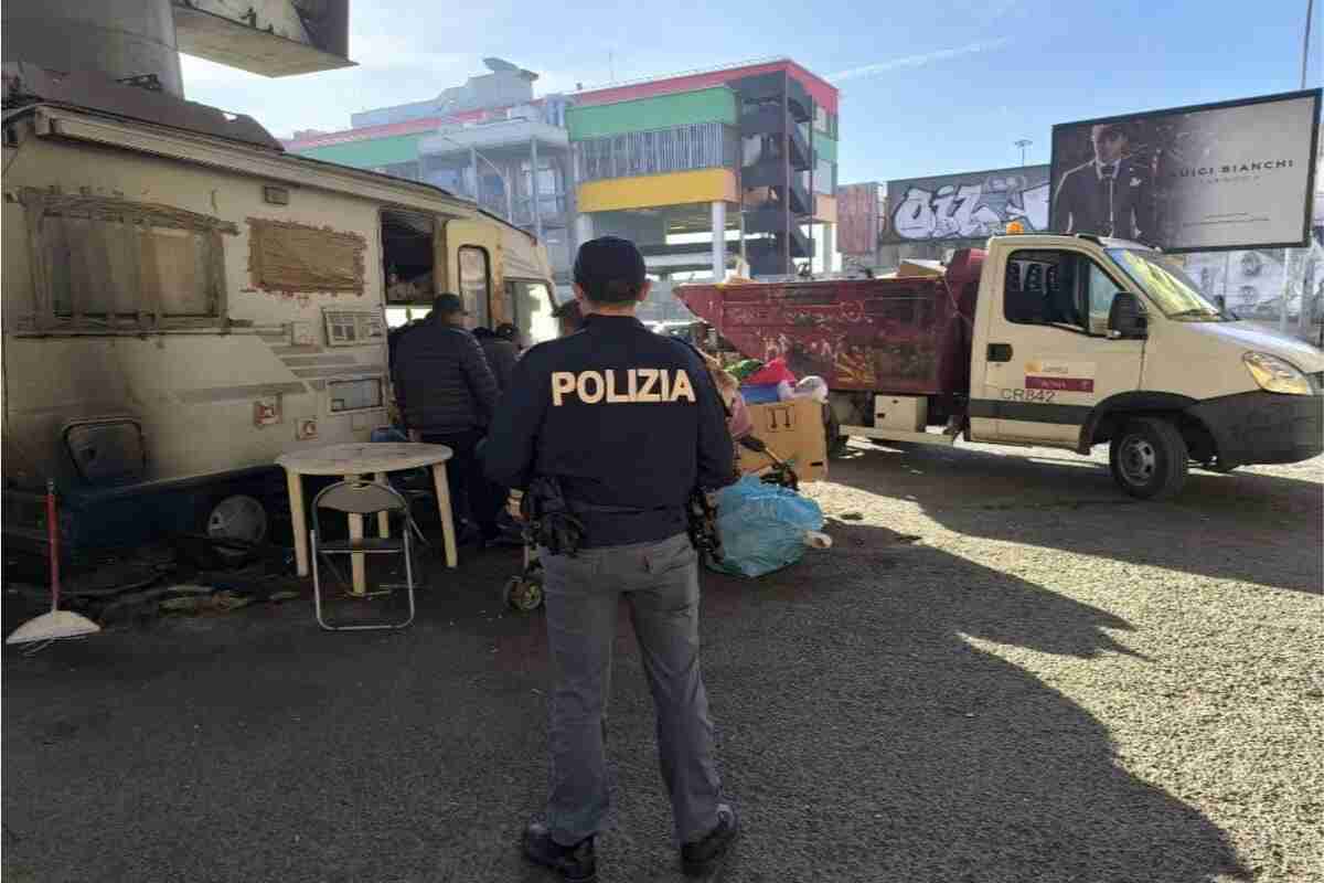Polizia a San Lorenzo