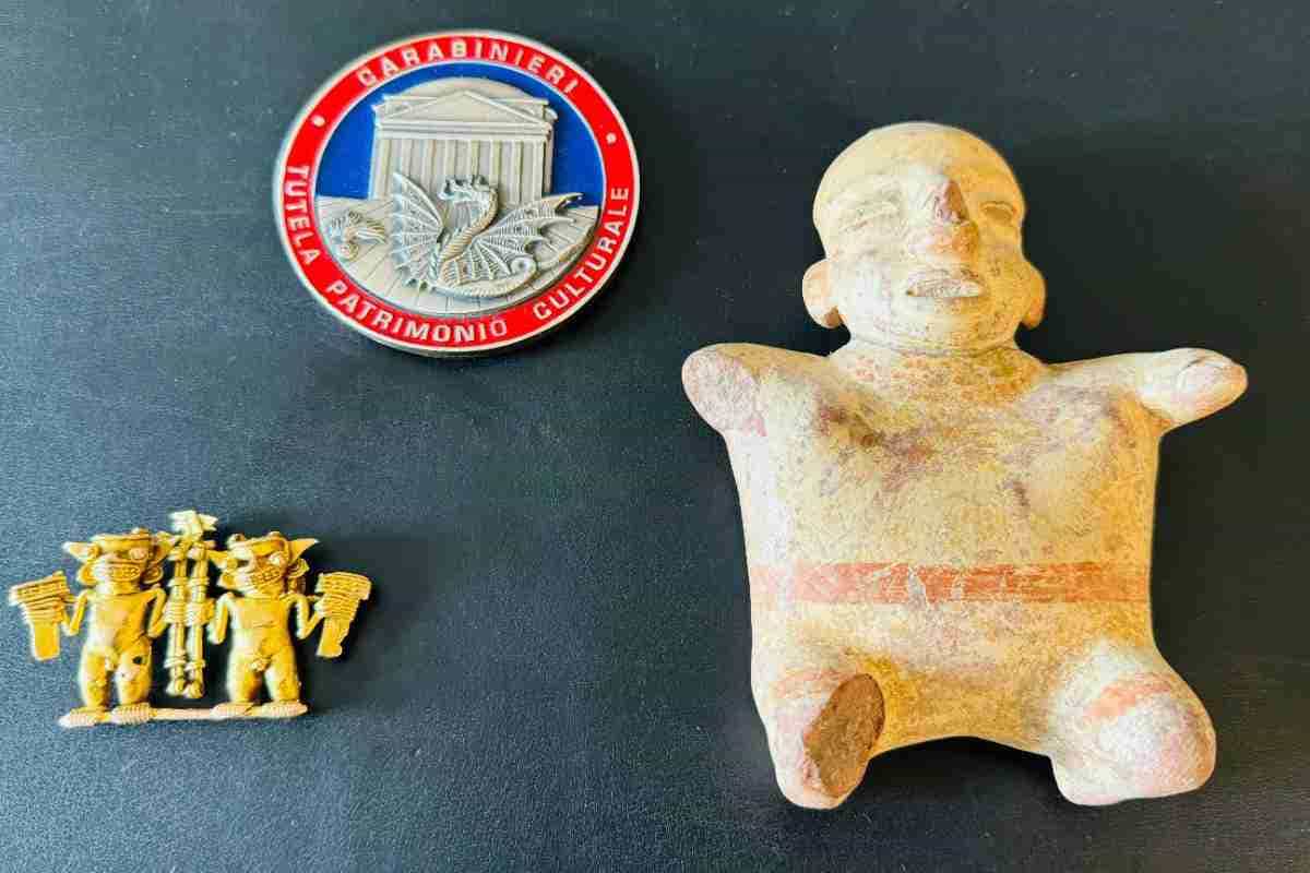 Preziosa consegna al Museo della Civiltà di Roma: Carabinieri donano due reperti mesoamericani confiscati