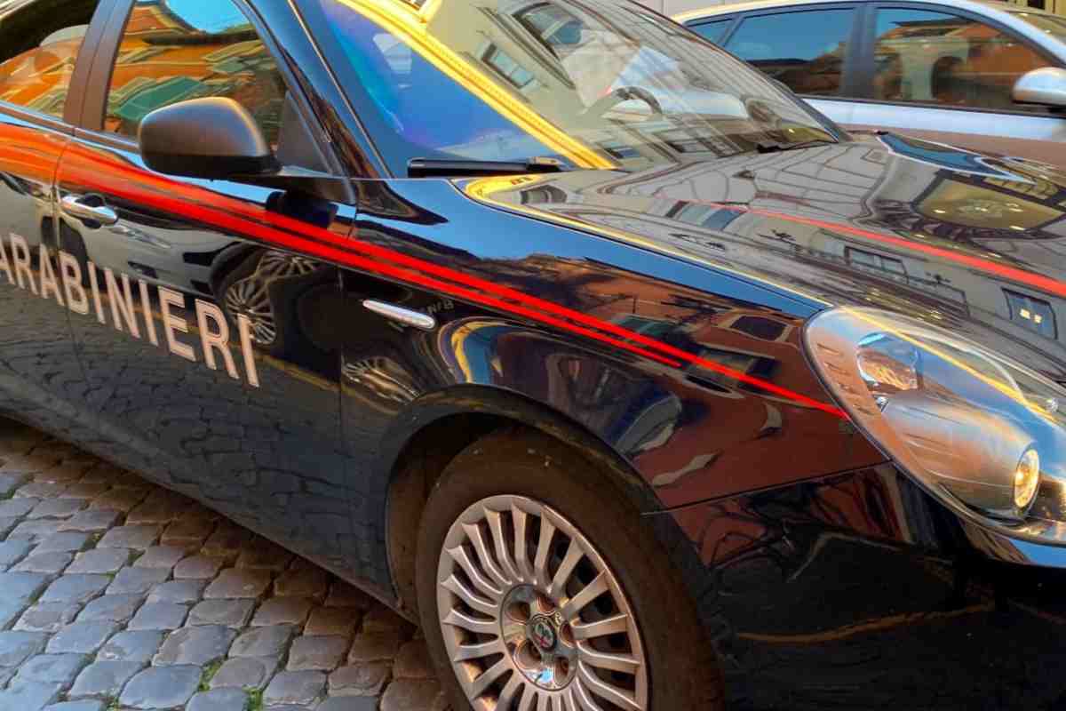 Inseguimento carabinieri colleferro