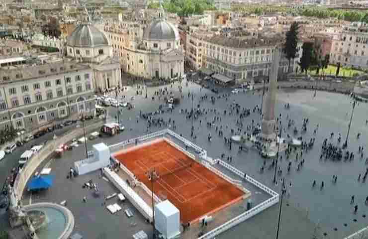 Campo da tennis piazza del popolo perché