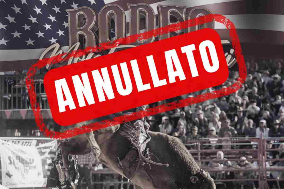 Rodeo annullato