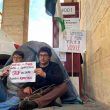 Manifestazione La Sapienza, sciopero della fame
