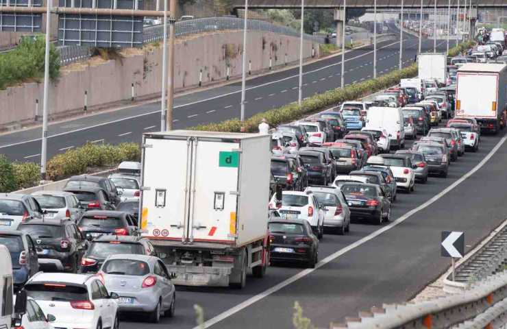 Traffico sul GRA 