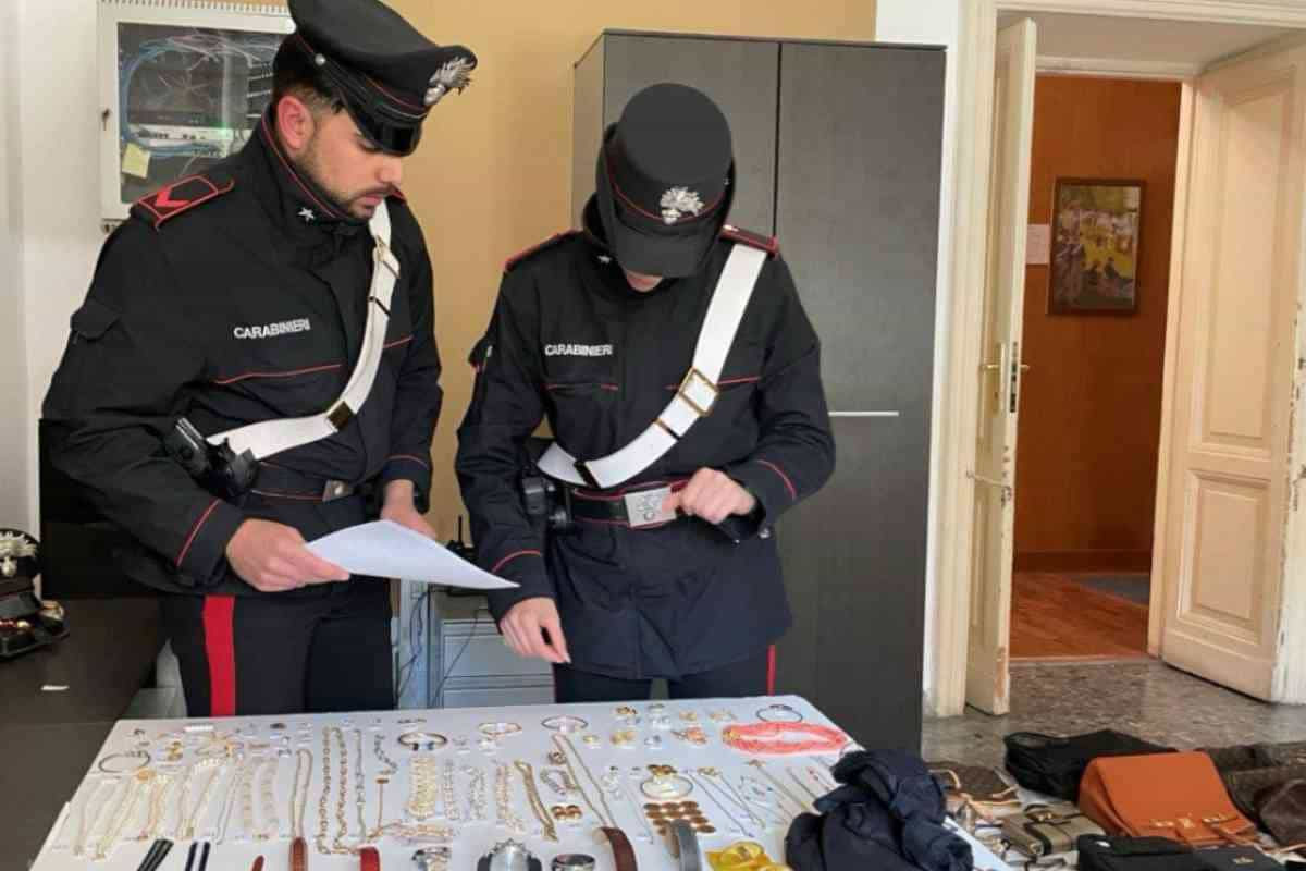 Refurtiva sequestrata dai Carabinieri