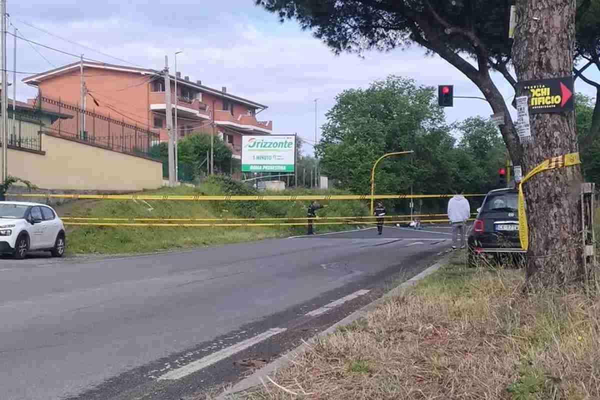 Incidente mortale a Roma est: chiusa Via Prenestina