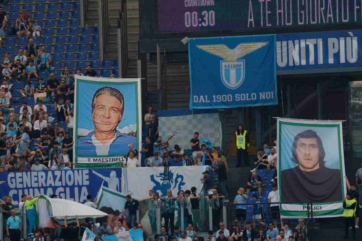 La Lazio ricorda il suo primo scudetto: Olimpico gremito e grande festa per i tifosi | Le immagini