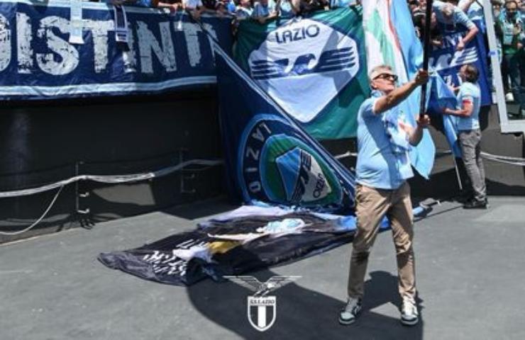 Celebrazione primo scudetto Lazio