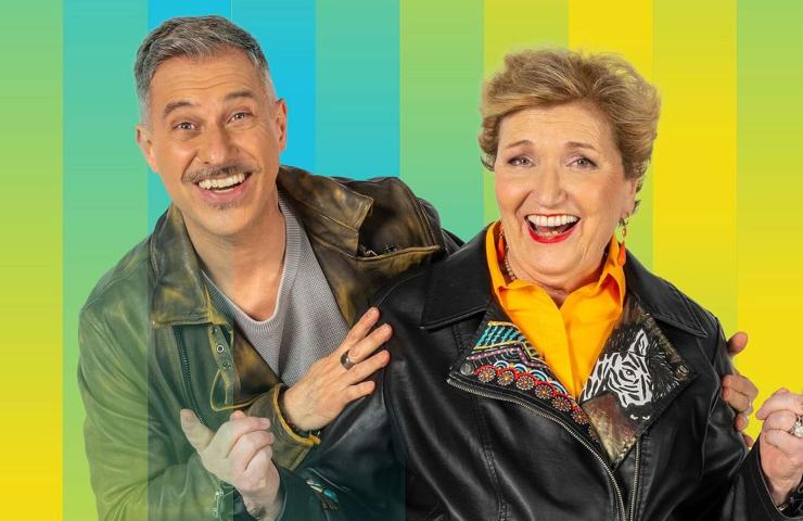 Gabriele Corsi e Mara Maionchi