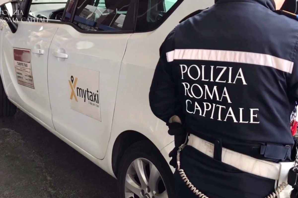 Taxi e NCC abusivi a Roma: scoperto finto tassista e guida turistica che si spacciava per autista