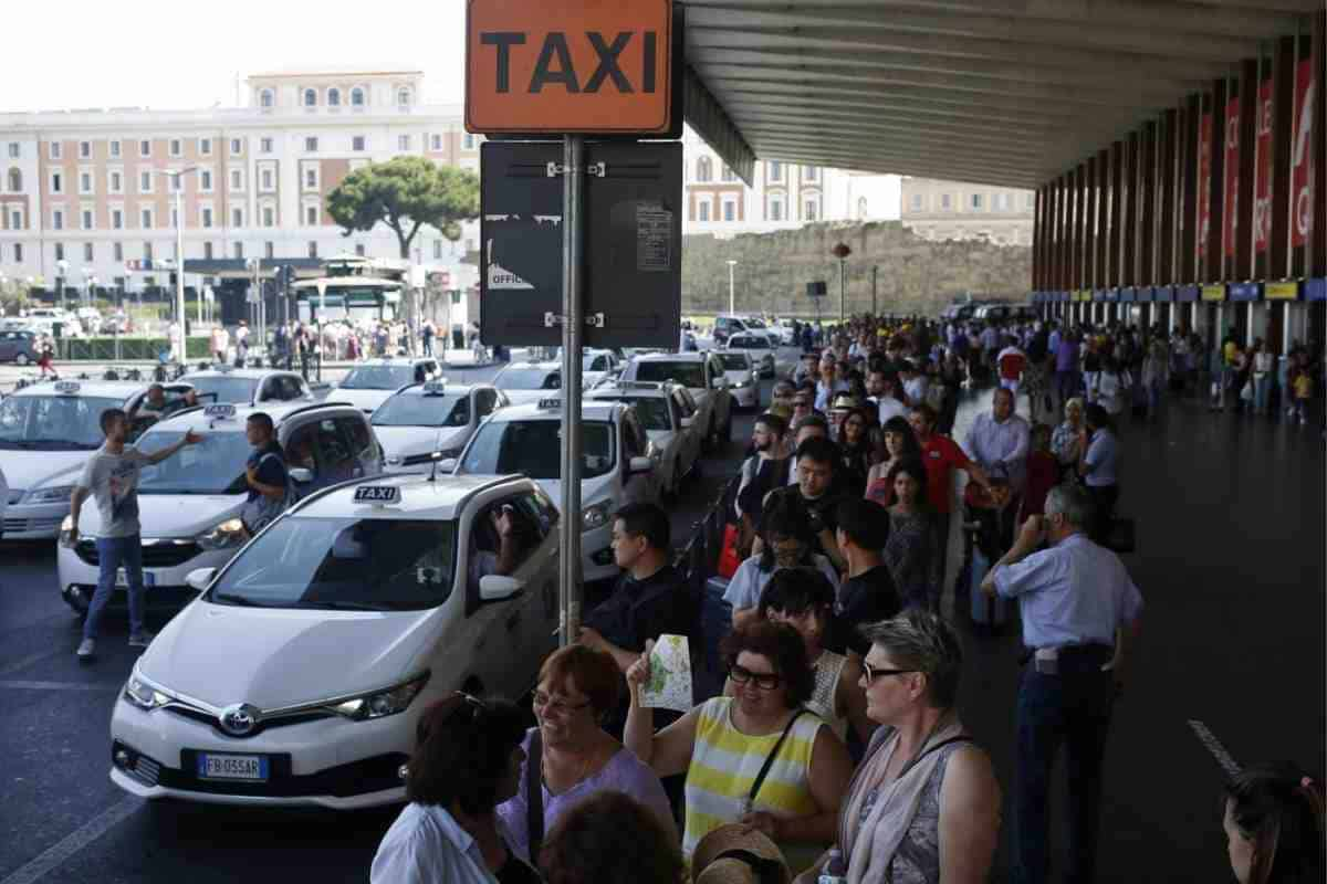 Taxi alla Stazione Termini