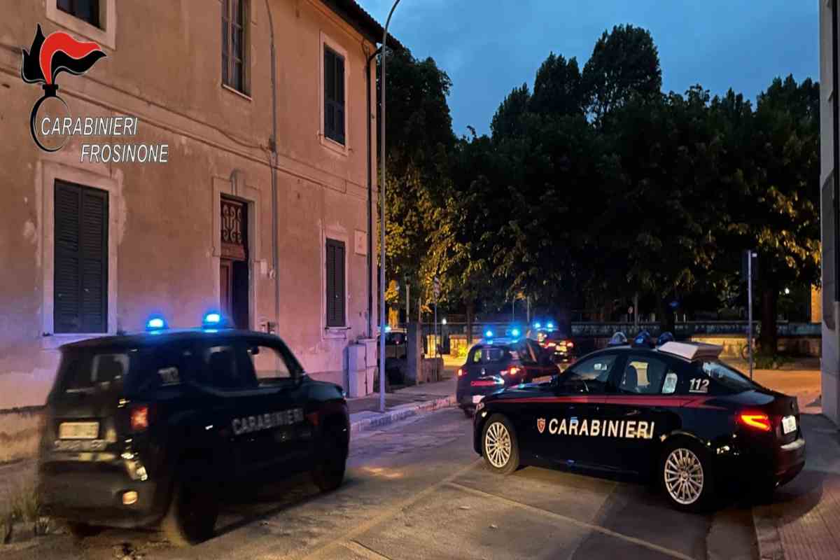 aggressione ai carabinieri a Sora