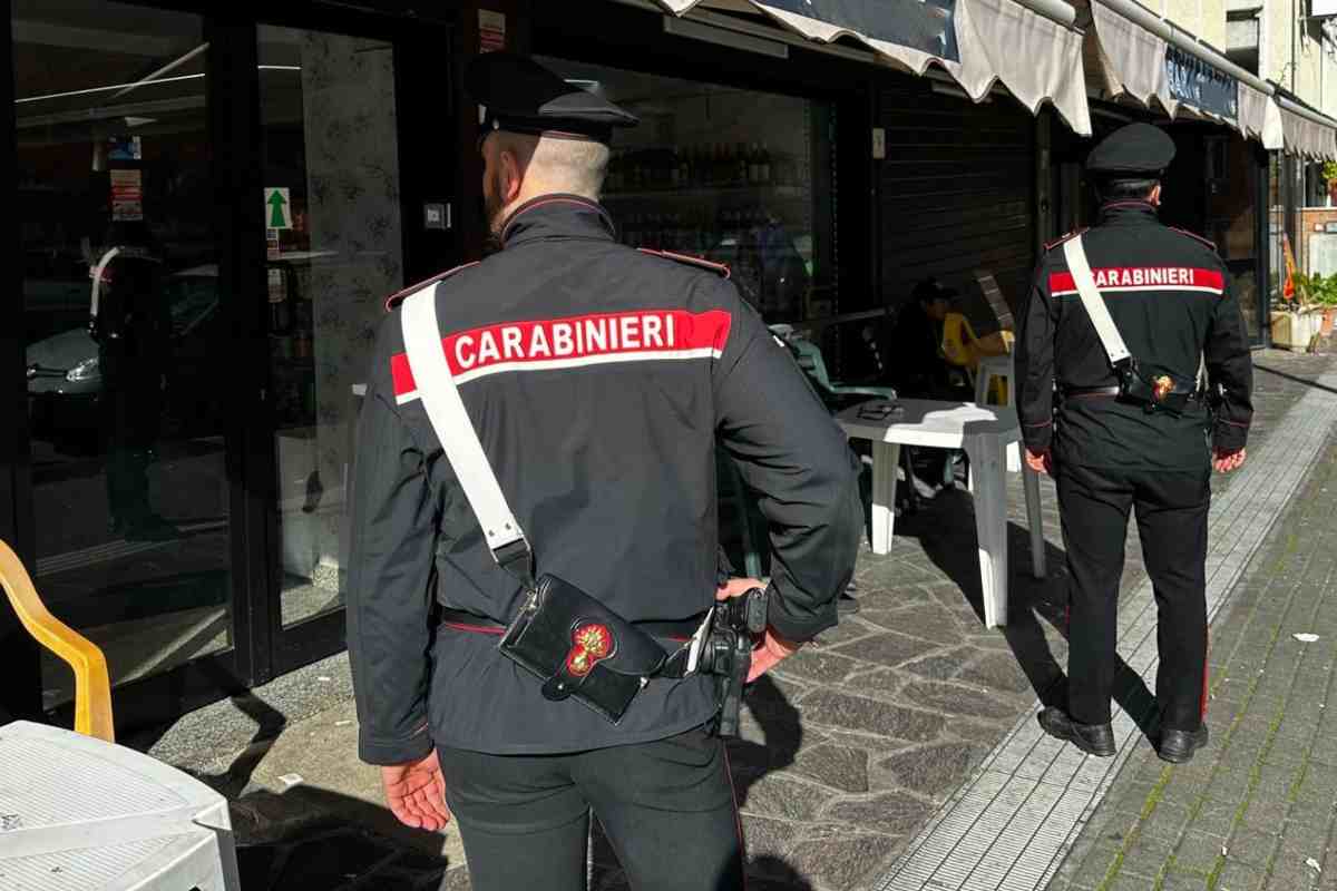 I Carabinieri impegnati nei controlli a Roma