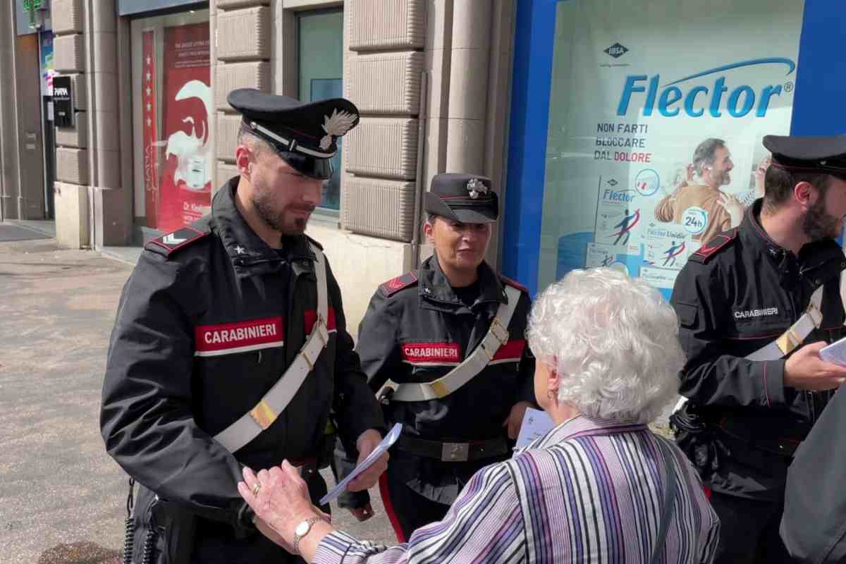carabinieri truffe anziani