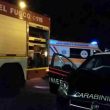 carabinieri, vigili del fuoco e ambulanza
