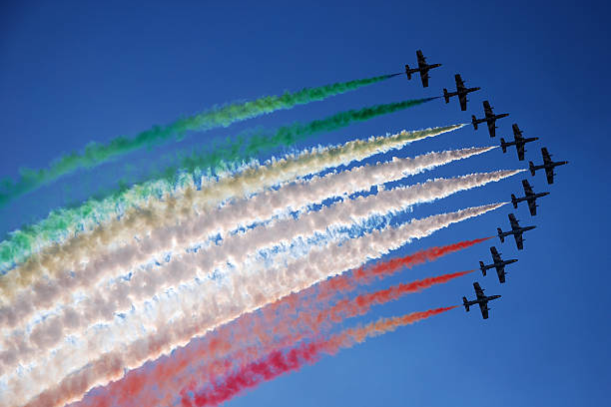 Frecce Tricolore a Roma