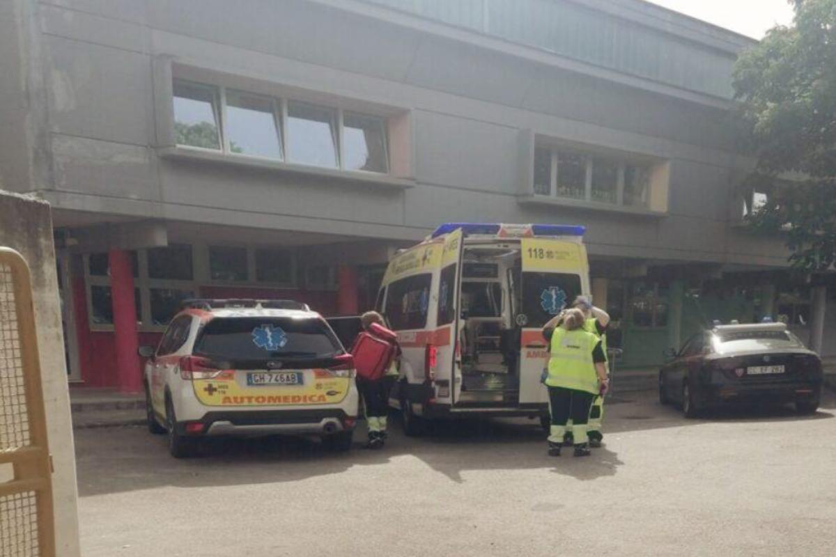 soccorso un bambino ad Aprilia