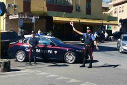 COLLEFERO - Un posto di controllo dei Carabinieri