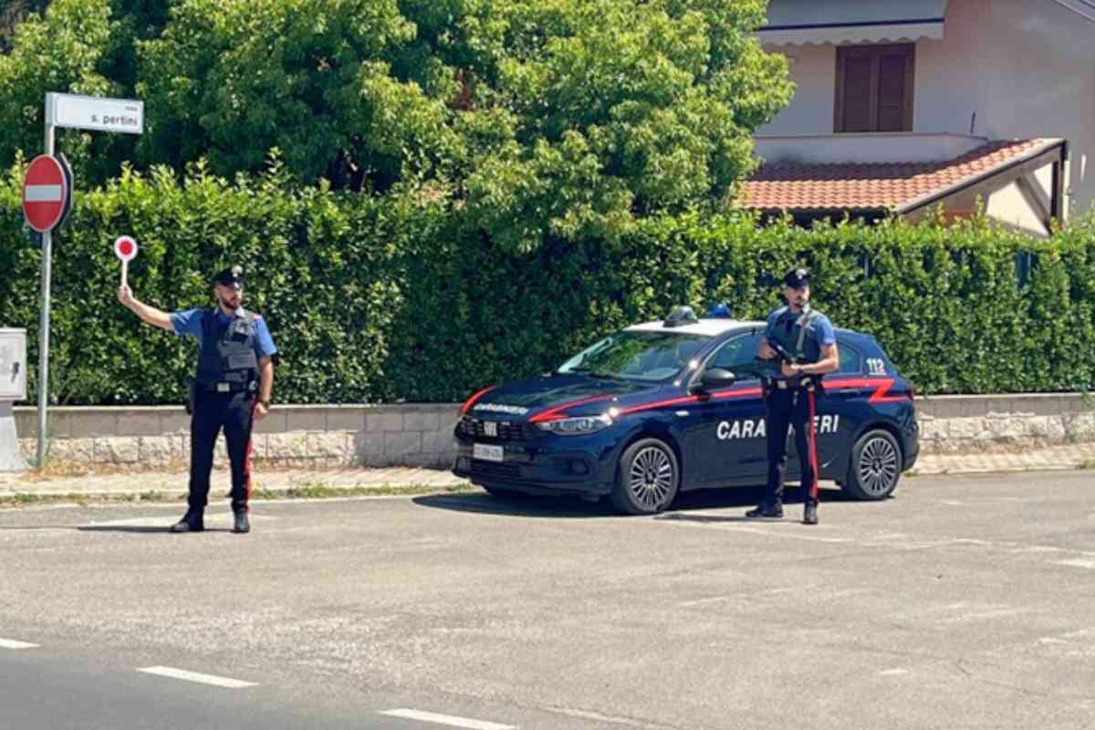 Carabinieri a Cori