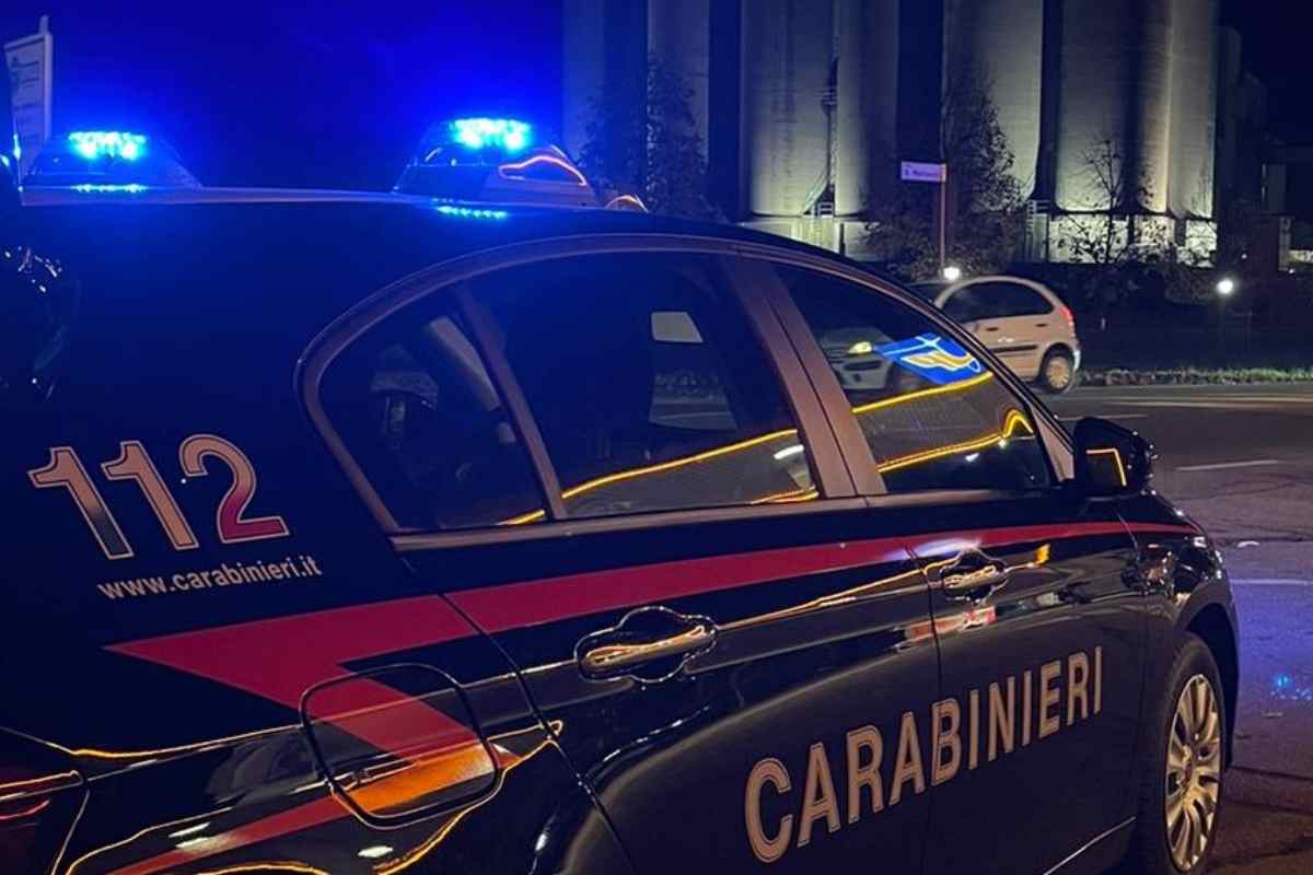 Carabinieri accoltellamento Grottaferrata