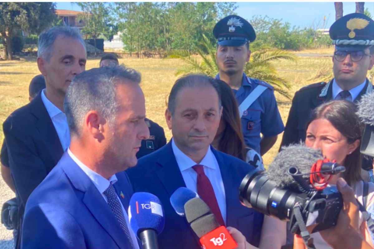 Alessandro Battilocchio e Nicola Franco a Villaggio Falcone