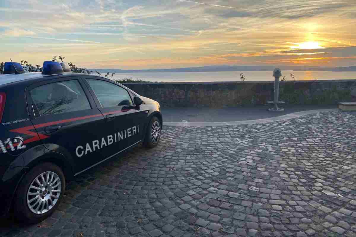 Carabinieri lago di Bracciano