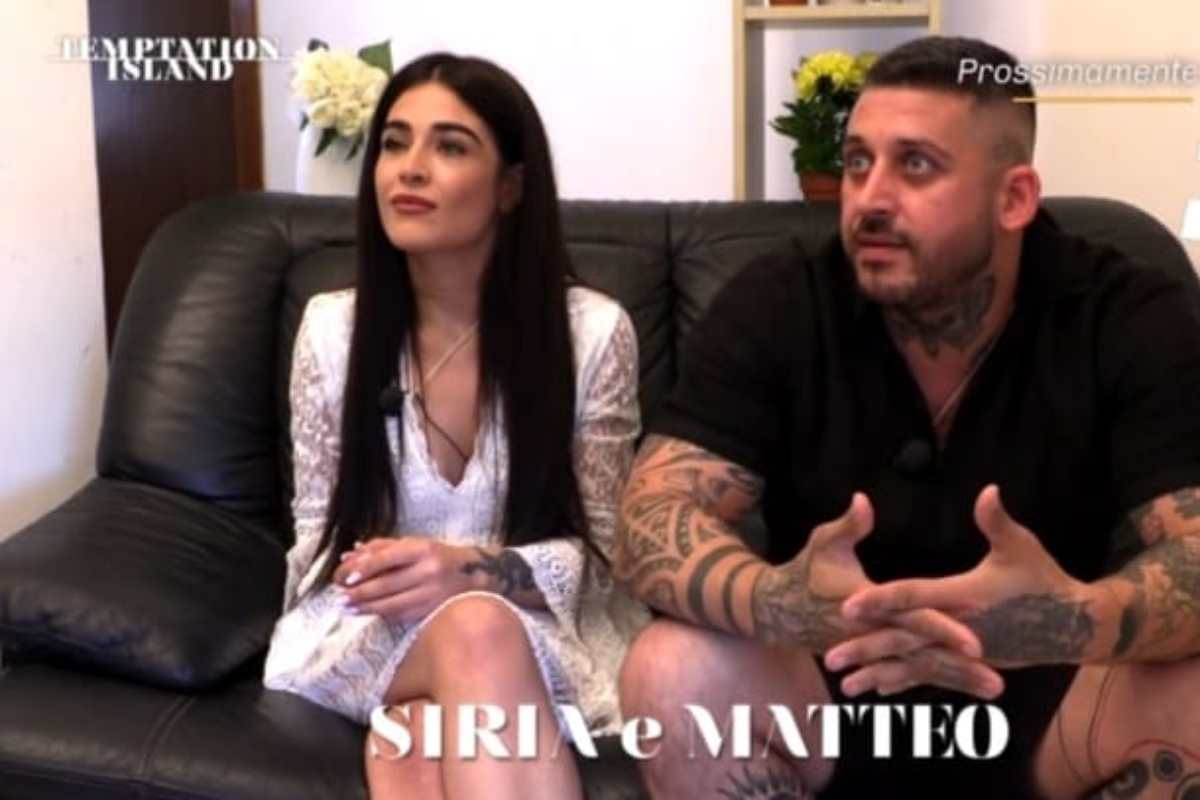 Siria Pingo e Matteo Vitali Temptation Island